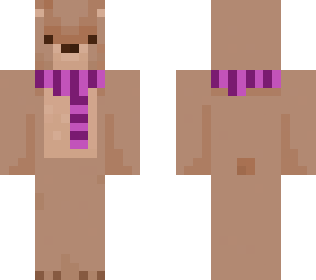 bear with scarf