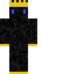 blue and black king