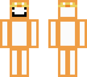 orange and white man