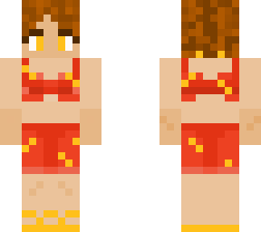 red swimsuit!