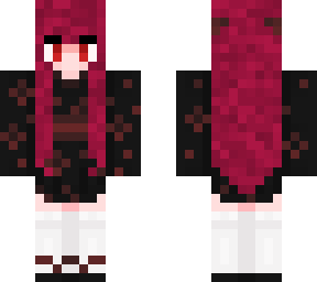 black and red kimono
