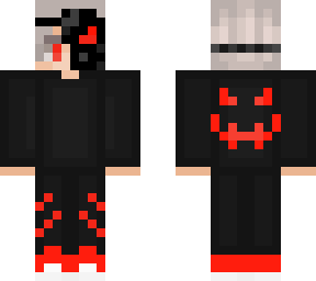 red and black