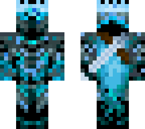 blue ice skin