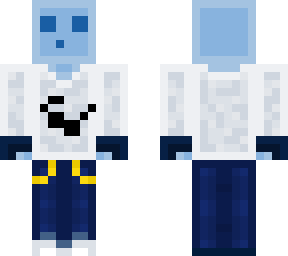 blue slime skin