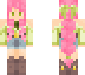 pink/green cowgirl