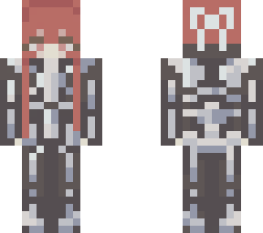 red hair skeleton