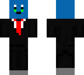 riggy wearing suit and headphones