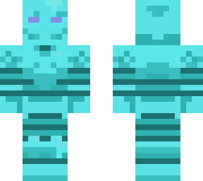cyan robot