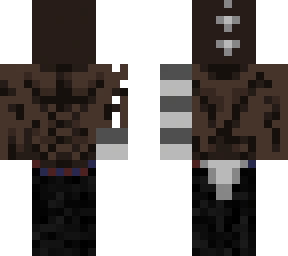 glitched mcride skin template
