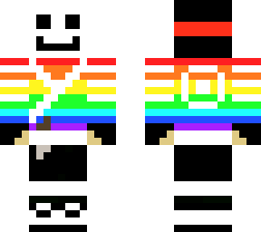 rainbow ninja with mask