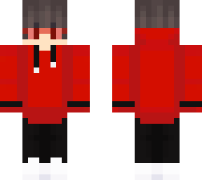 red hoddie cool boy