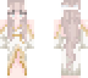 white and gold divinity kitsune