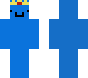 blue man