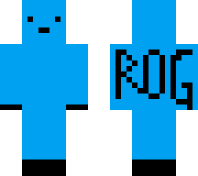 cool blue rog skin