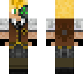 cyborg steampunk engineer | with absolute solver eye