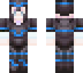 netherite girl blue version