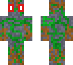 overgrown stone golem
