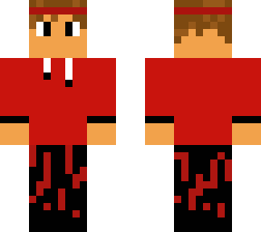 red and black
