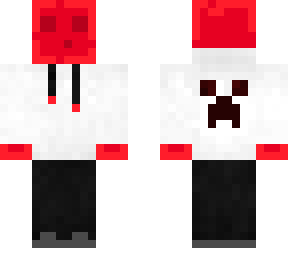 red ijevin with creeper design