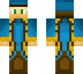 1st plase winner of my skin contest skin elf wizord