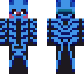 blue skeleton