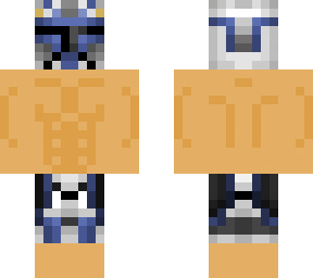 captain rex with no shirt