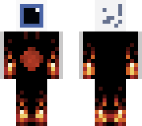 eggchan with flameing soul