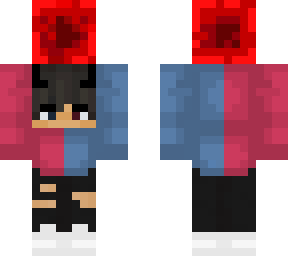 mini me holding redstone