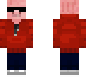 pig in red hoodie slim edition
