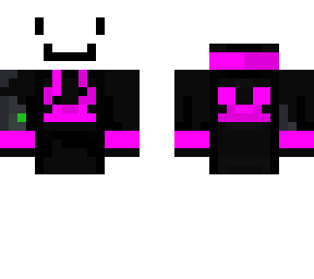 blob with black and purple bear hoodie