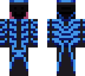 blue skeleton unmasked