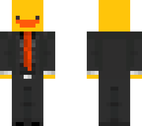 duck in a suit