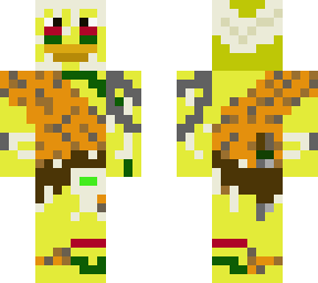 jungle duck with paint