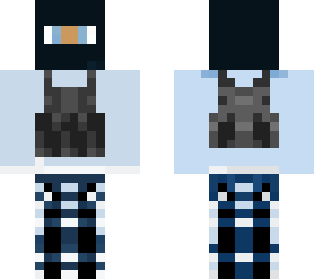 masked skin in pajamas