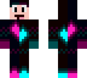 neon broken heart