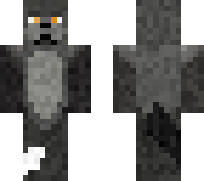 silver fox with amber eyes