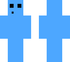slimy blue dude