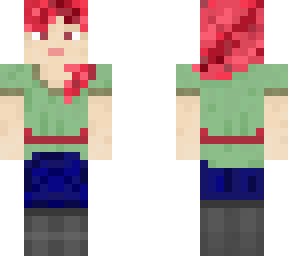 alex with red hair and jeans
