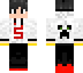 boys skin for minecraft with hoodie