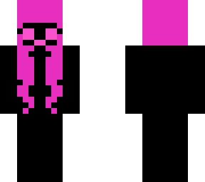 corrupted pink girl