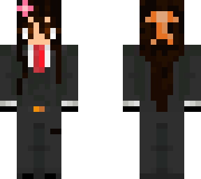 female on a suit