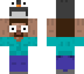 steve and penguin