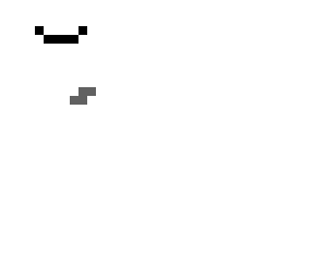 white blob