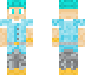 blue character