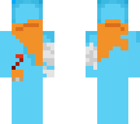 blue stickman