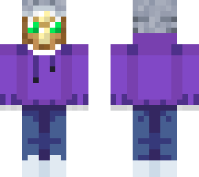 foolish in juan's purple hoodie