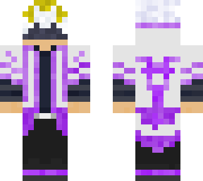 gojo in a robe with a crown(updated)
