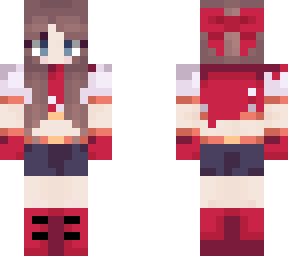 me in a papyrus outfit (+hair bow)