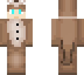 person in otter onesie