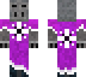 pig knight in dress